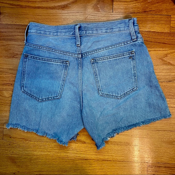 Madewell Relaxed Mid-Length Denim Shorts in Selton Wash 25 - Picture 2 of 7